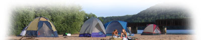 Sandbar Camping, Wisconsin River